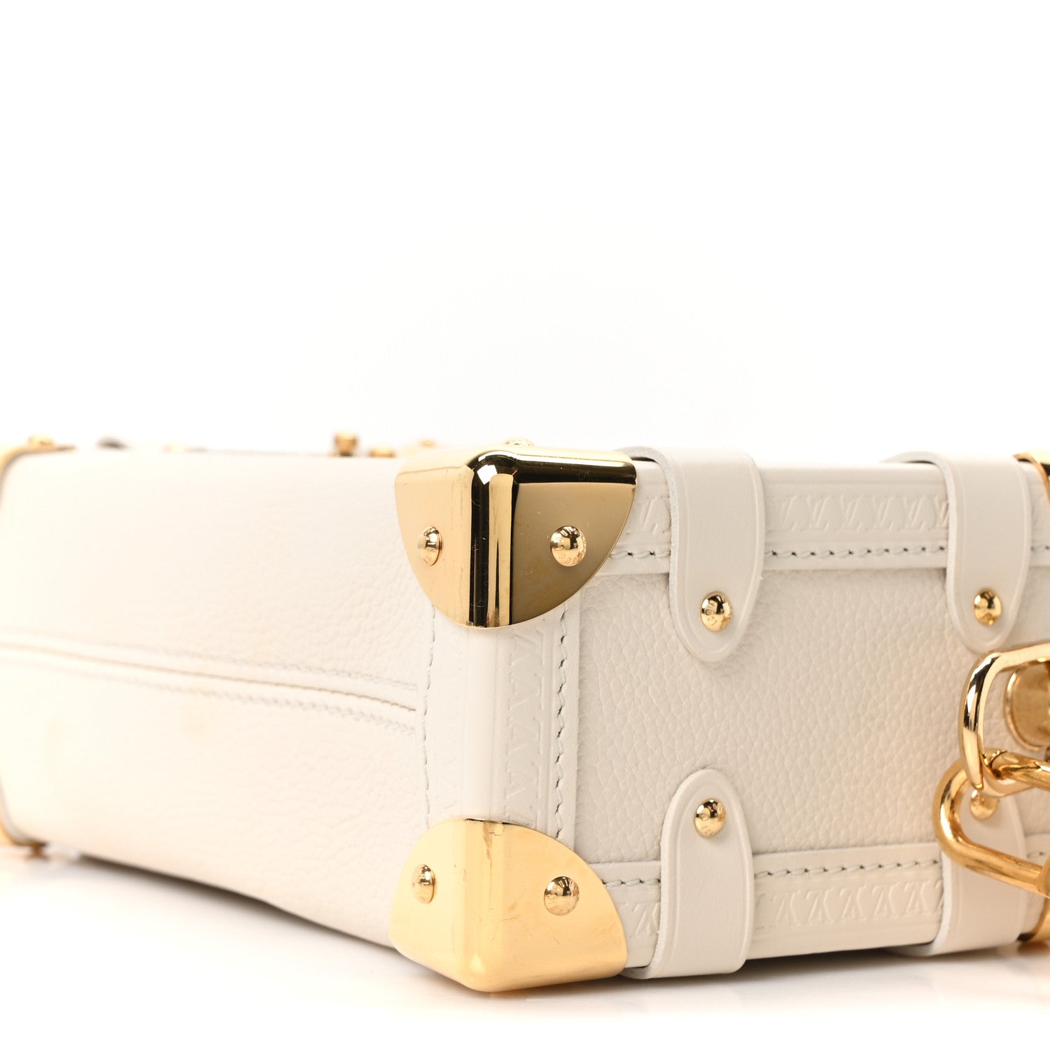 Louis Vuitton Calfskin Side Trunk PM Chalk 1864825 – FASHIONPHILE
