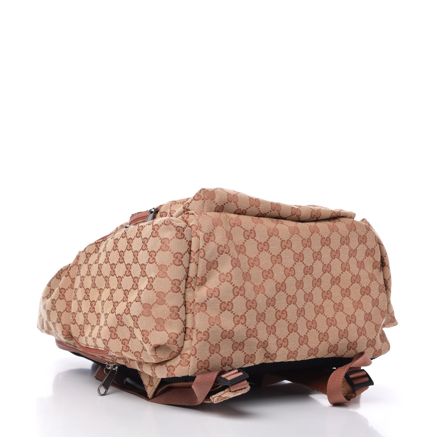 Gucci X MLB GG Monogram LA Dodgers Large Backpack Beige Ruggine Ivory 4 of 10