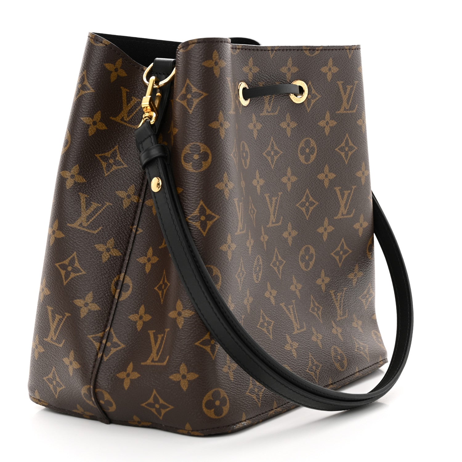 Louis Vuitton Monogram Neonoe MM Black 3 of 11