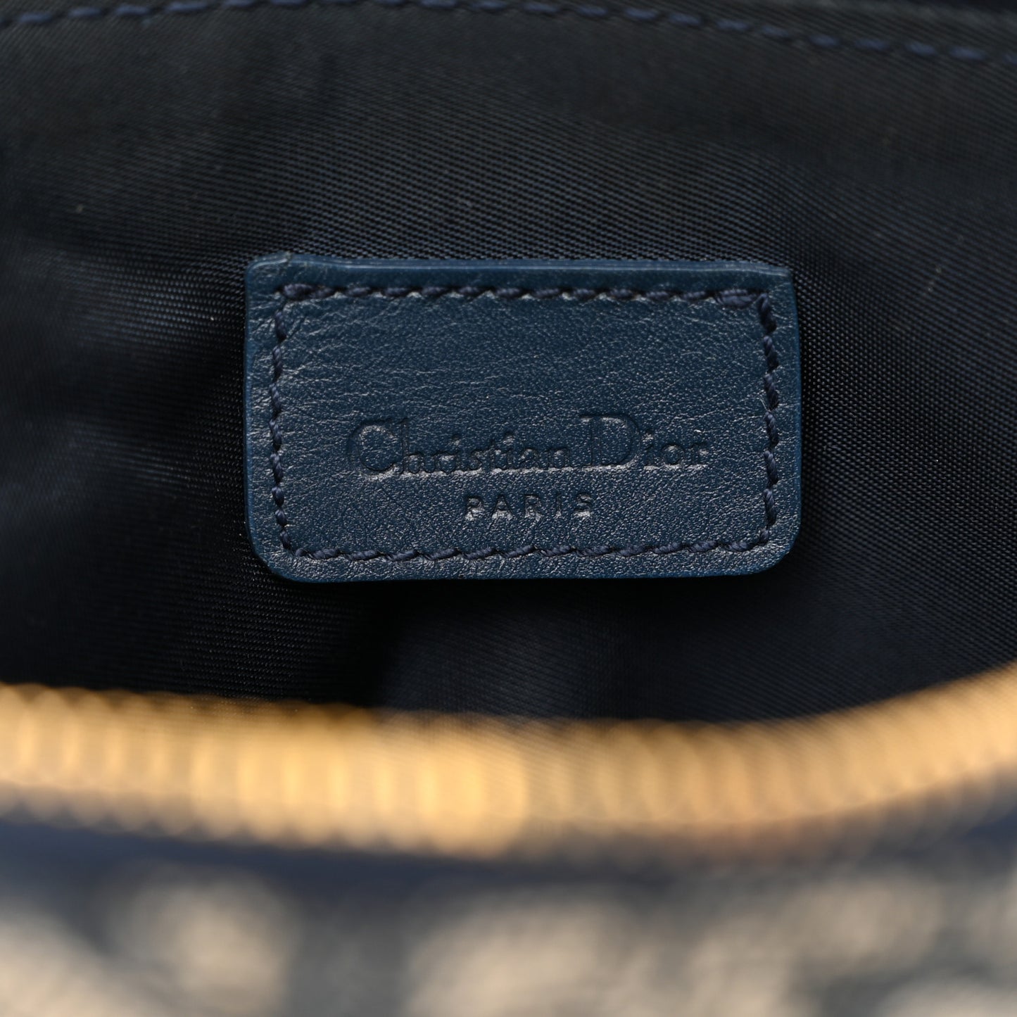 Monogram Mini Saddle Pochette Navy