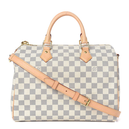 Louis Vuitton Damier Azur Speedy Bandouliere 30 1 of 10