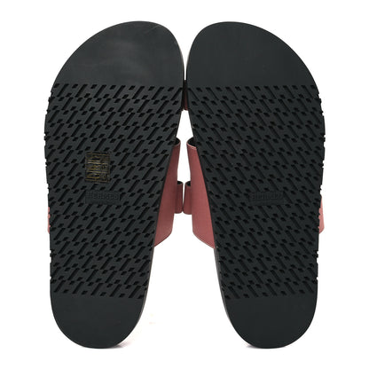 Hermes Satin Womens Chypre Sandals 38 Bois De Rose 5 of 8