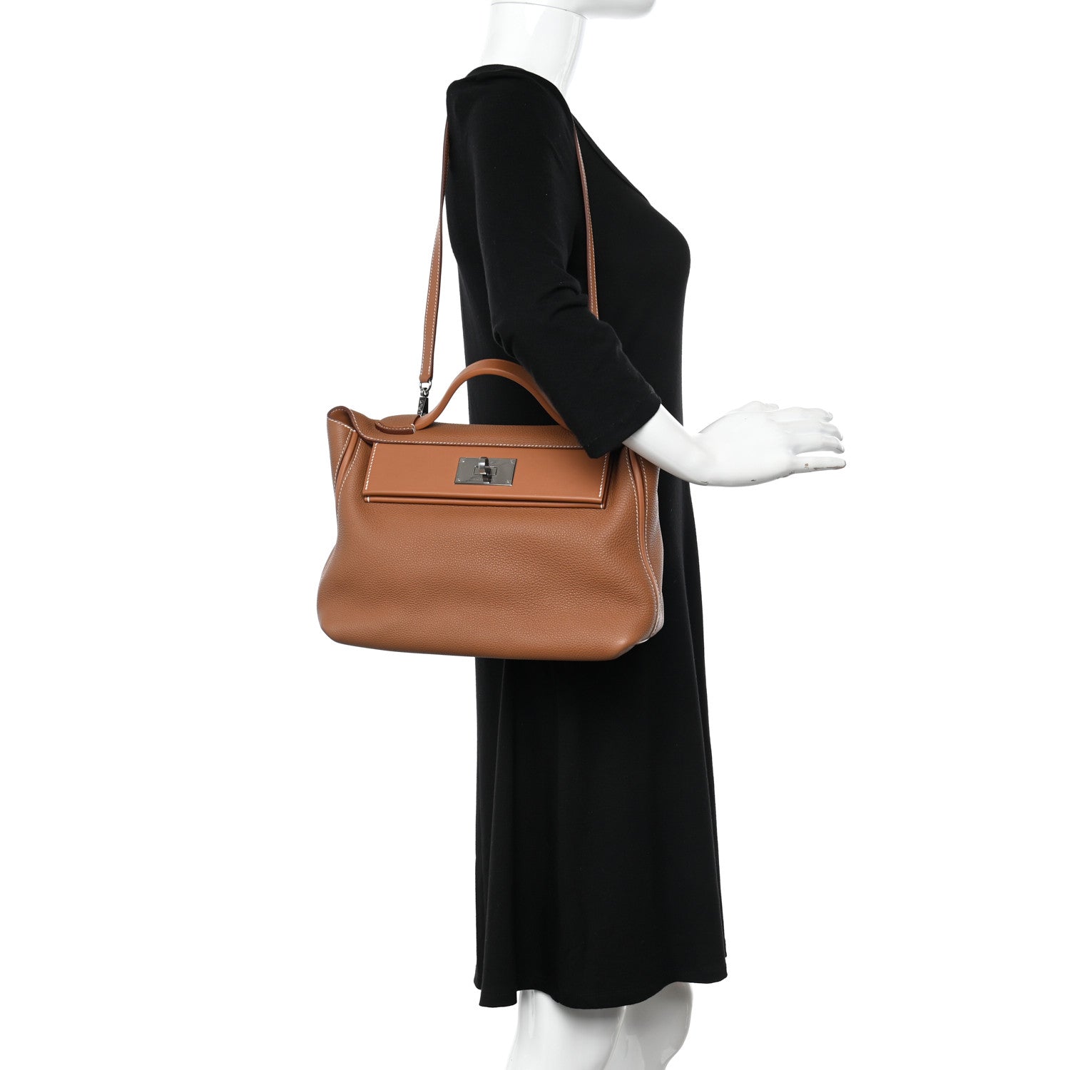 Hermes Togo Swift 24/24 29 Gold 2 of 12