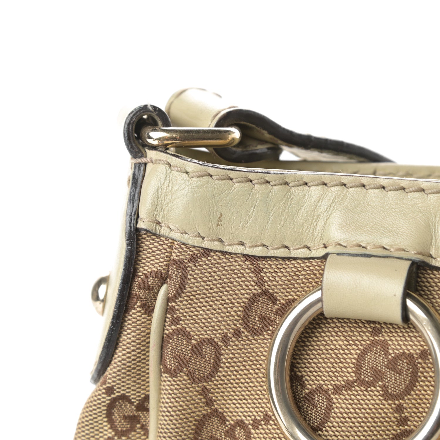 Gucci Monogram Sukey Messenger Bag Taupe 15 of 17