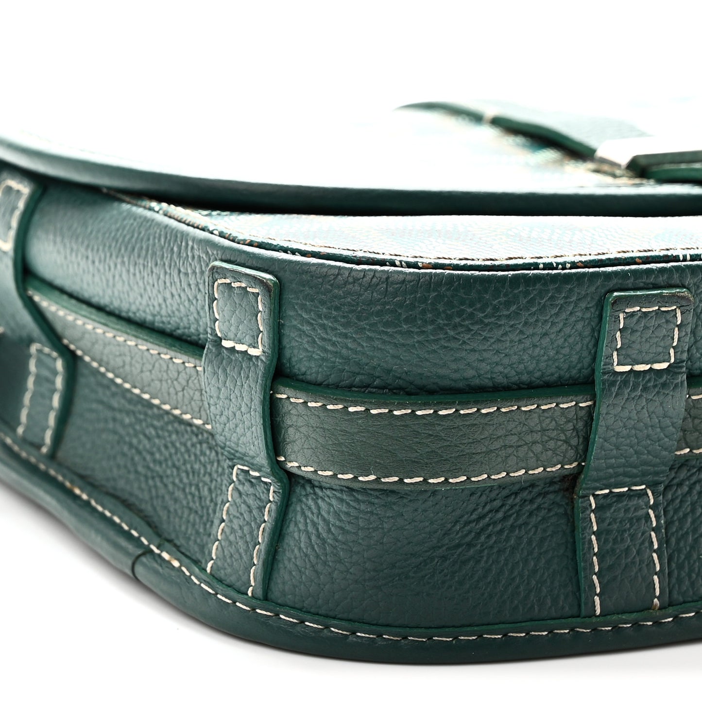 Goyardine Belvedere II PM Messenger Bag Green