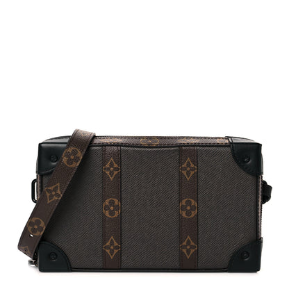 Louis Vuitton Taiga Monogram Soft Trunk Wallet Khaki Green 1 of 9