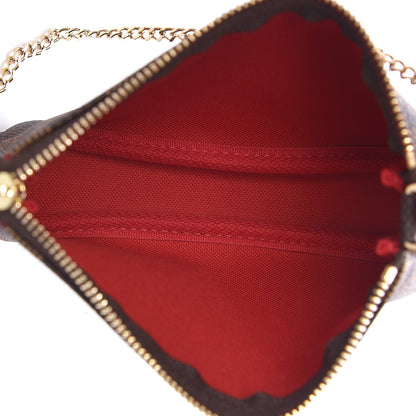 Louis Vuitton Damier Ebene Mini Pochette Accessories 5 of 8