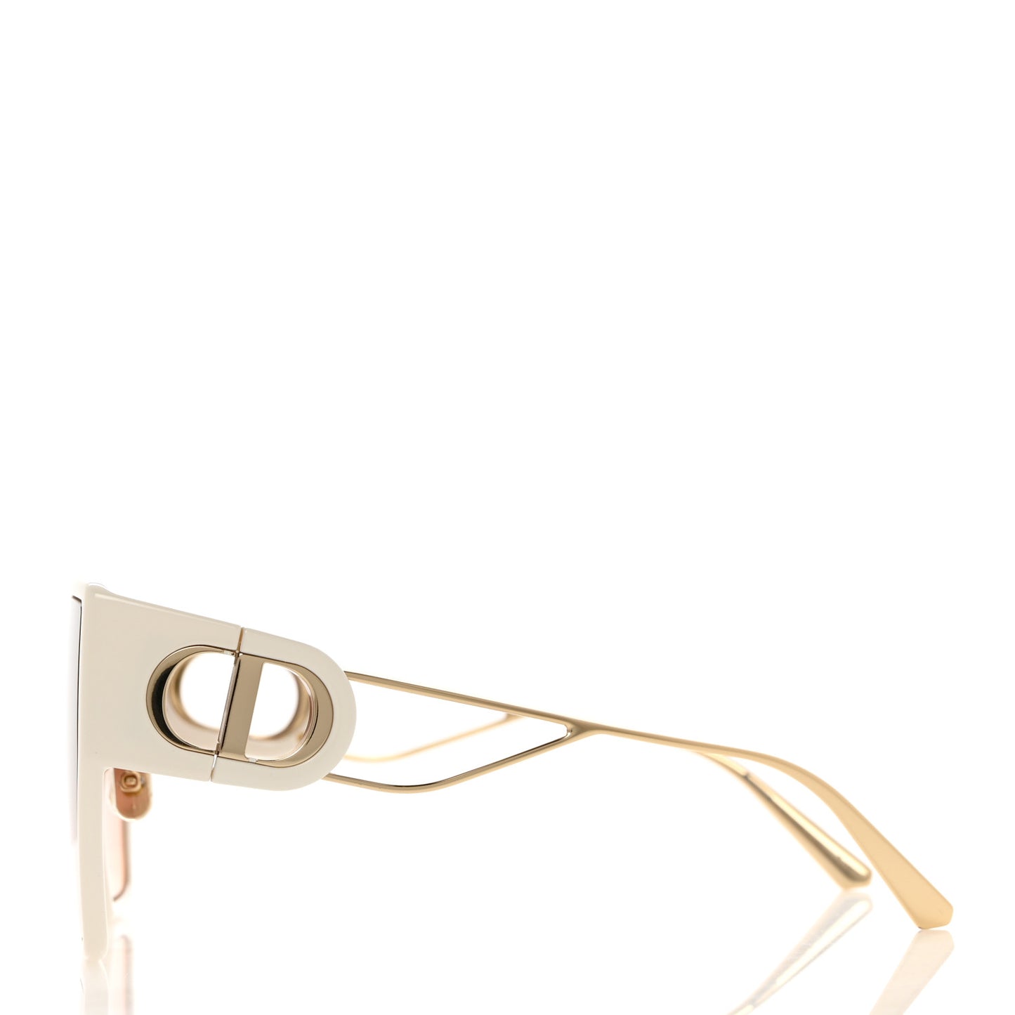 Rectangular 30 Montaigne 1 Sunglasses Black