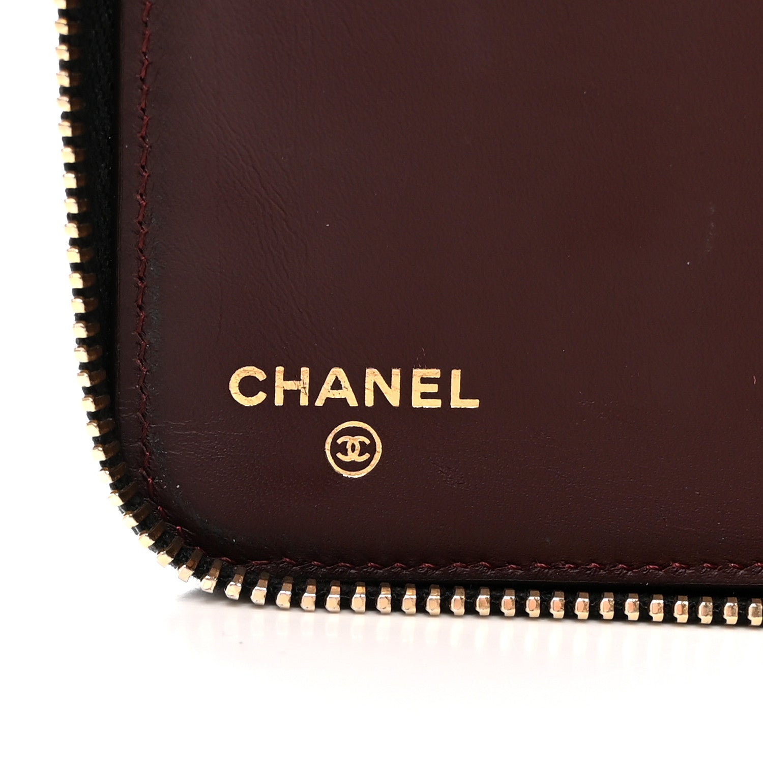 Chanel Caviar Quilted Large Zip Around Organizer Wallet Black 7 of 9