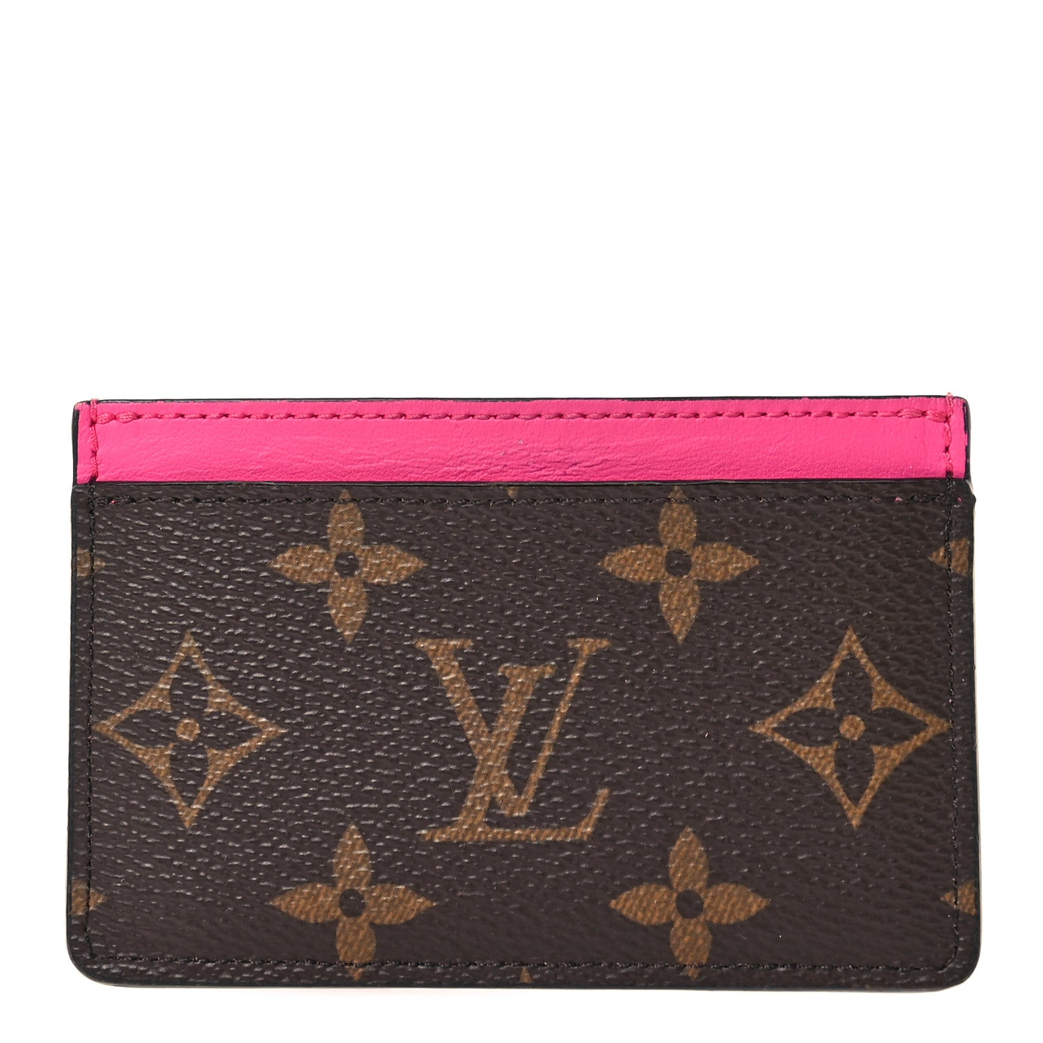 Louis Vuitton Monogram Card Holder Rose 1 of 6