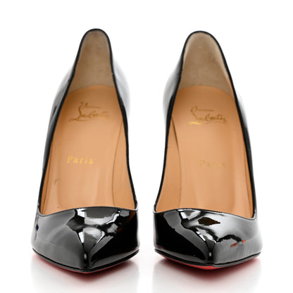 Christian Louboutin Patent Pigalle Follies 100 Pumps 38 Black 2 of 9