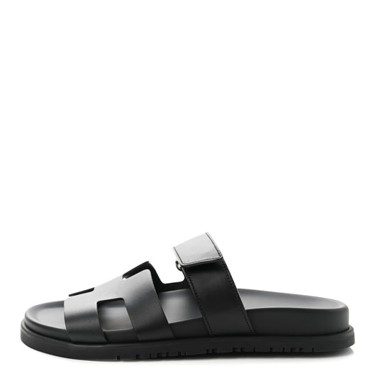 Calfskin Womens Chypre Sandals 36 Black