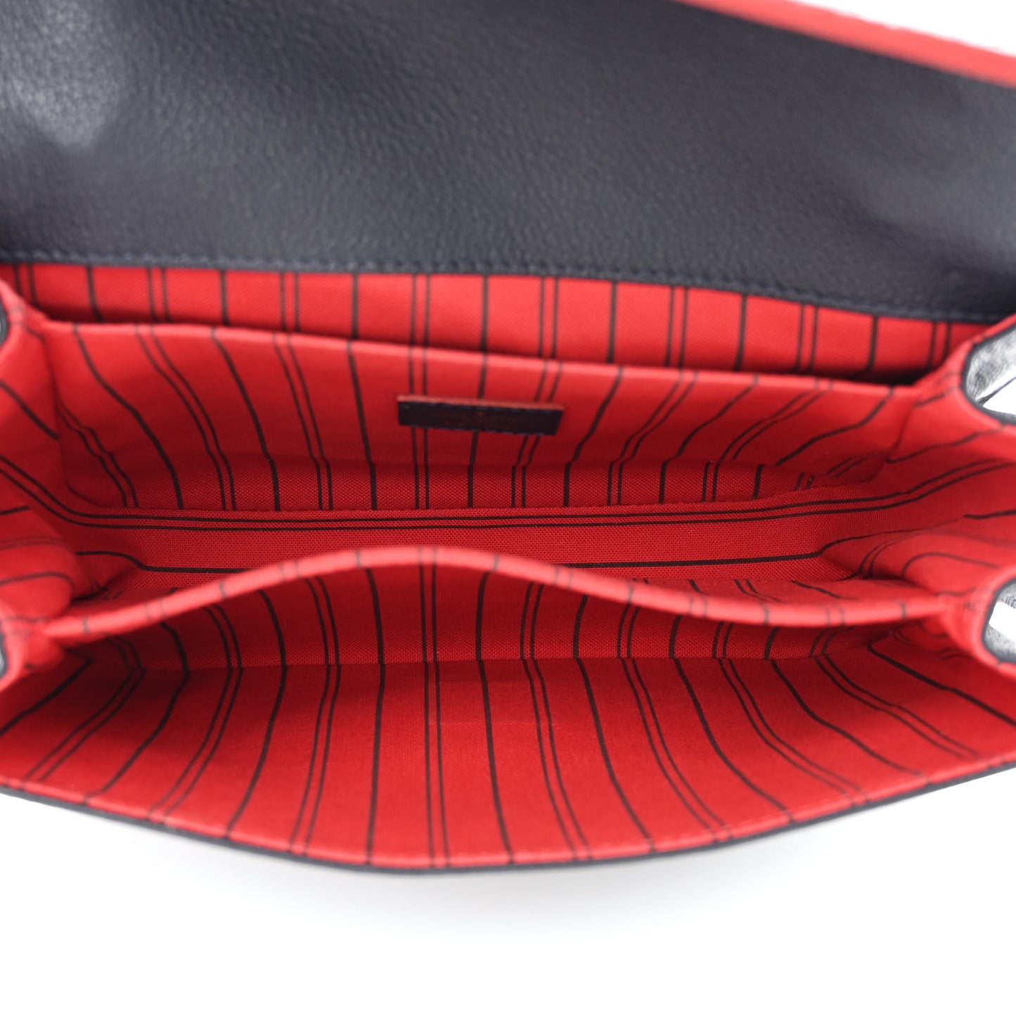 LOUIS VUITTON Empreinte Pochette Metis Marine Rouge
