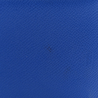 Hermes Epsom Tarmac PM Passport Holder Bleu Electrique 7 of 8