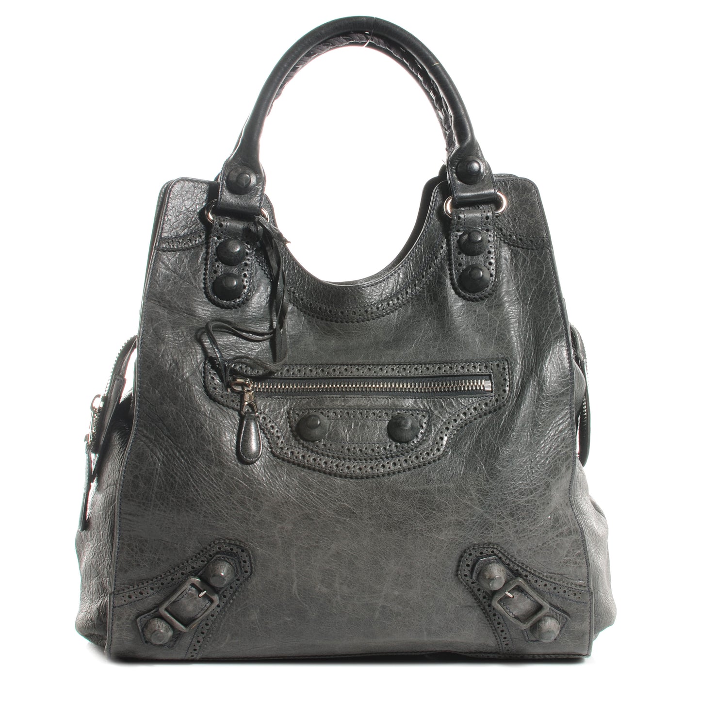 Agneau Giant Brogues Hardware Folder Storm