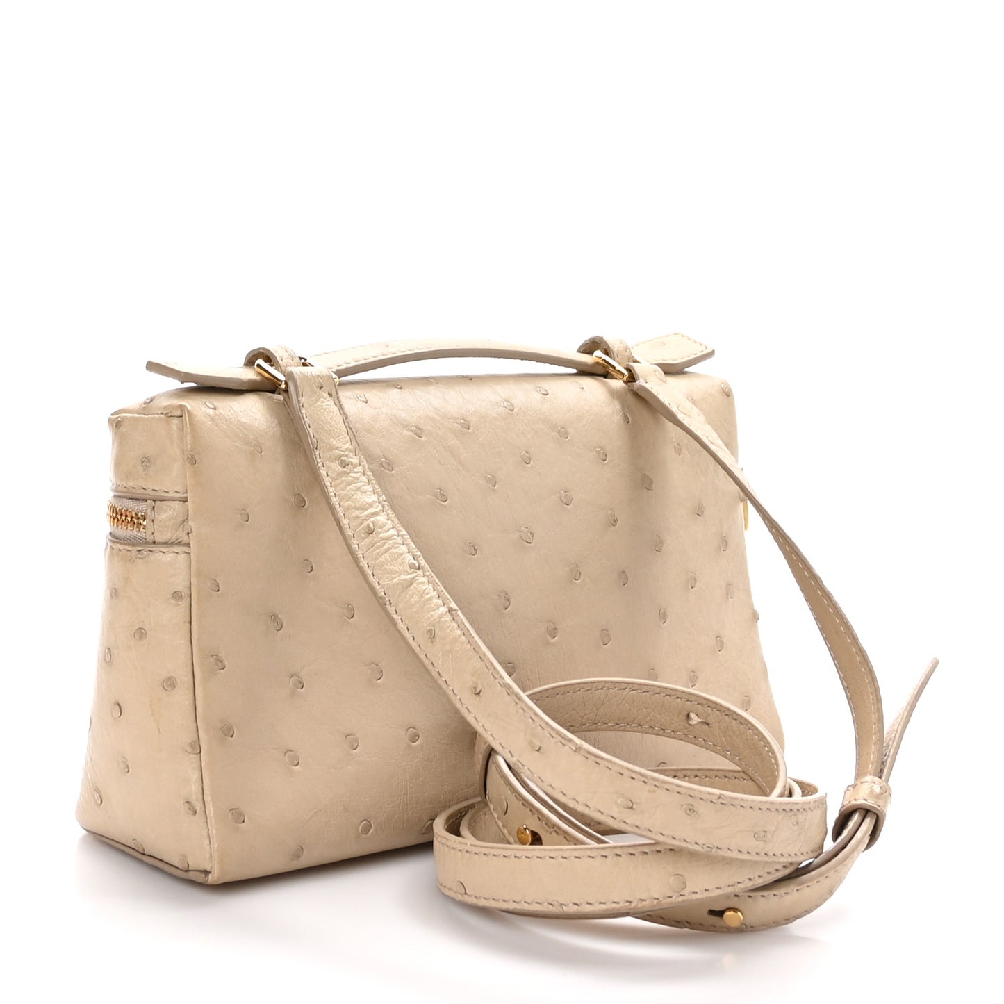 Ostrich L19 Extra Pocket Pouch Beige