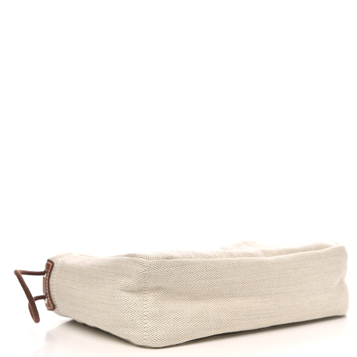 Hermes Canvas Barenia Fourbi 20 PM Pouch Naturel Fauve 4 of 9