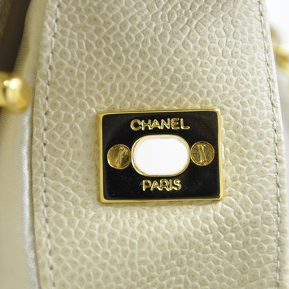 Chanel Caviar Camera Case Beige 9 of 9