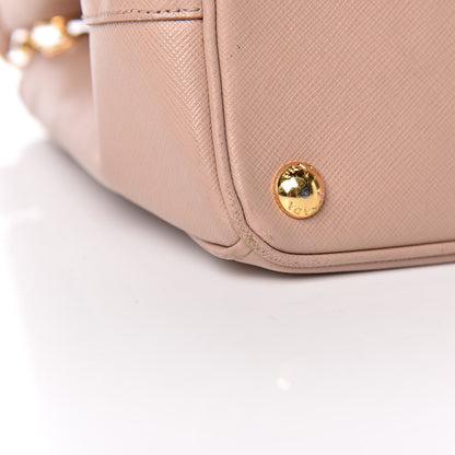 Prada Saffiano Small Galleria Double Zip Tote Cammeo 18 of 21