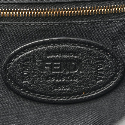 Fendi Cuoio Romano Selleria Belt Baguette Bag Black 6 of 10