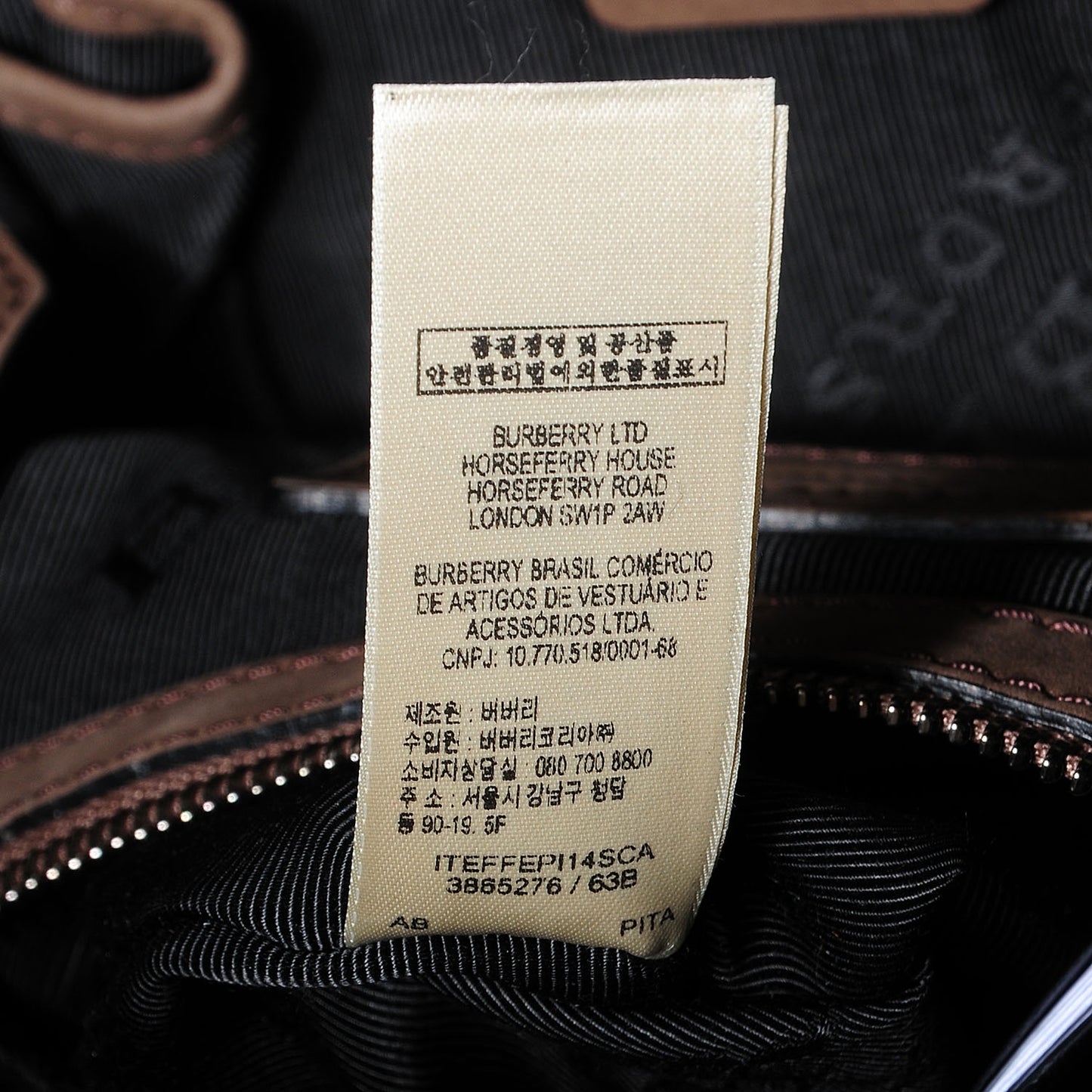 Mens Prorsum Printed Tote Green