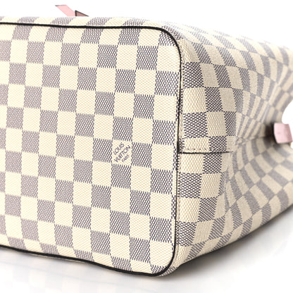 Louis Vuitton Damier Azur Neonoe MM Eau De Rose 8 of 8