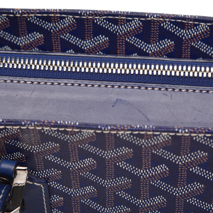 Goyard Goyardine Sac Marie Galante GM Navy 9 of 10