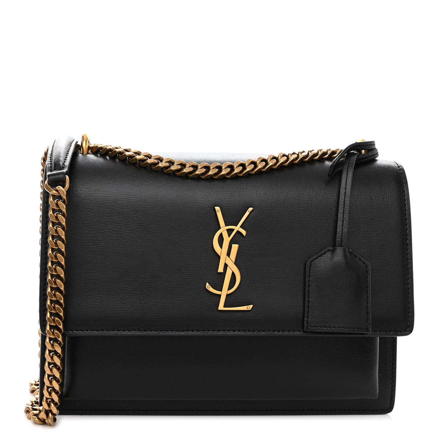 Calfskin Medium Monogram Sunset Black