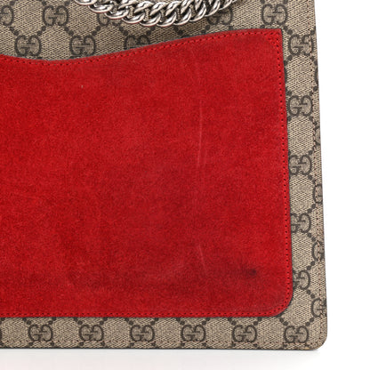 Gucci GG Supreme Monogram Embroidered Medium Dionysus Shoulder Bag Beige Hibiscus 13 of 13