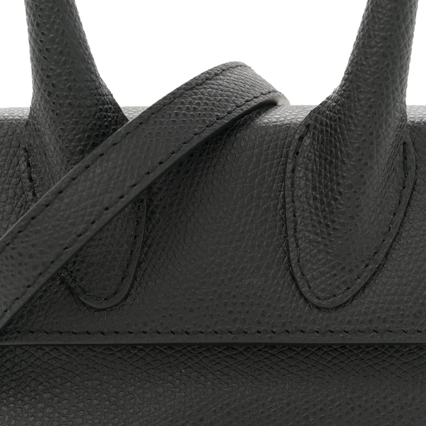 Grained Calfskin Le Chiquito Black