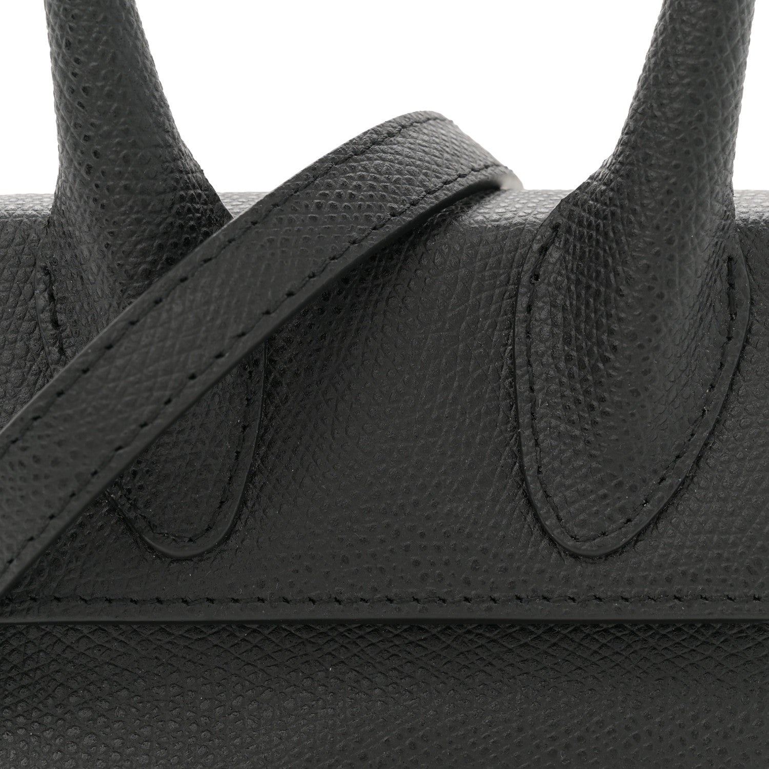 Jacquemus Grained Calfskin Le Chiquito Black 7 of 9