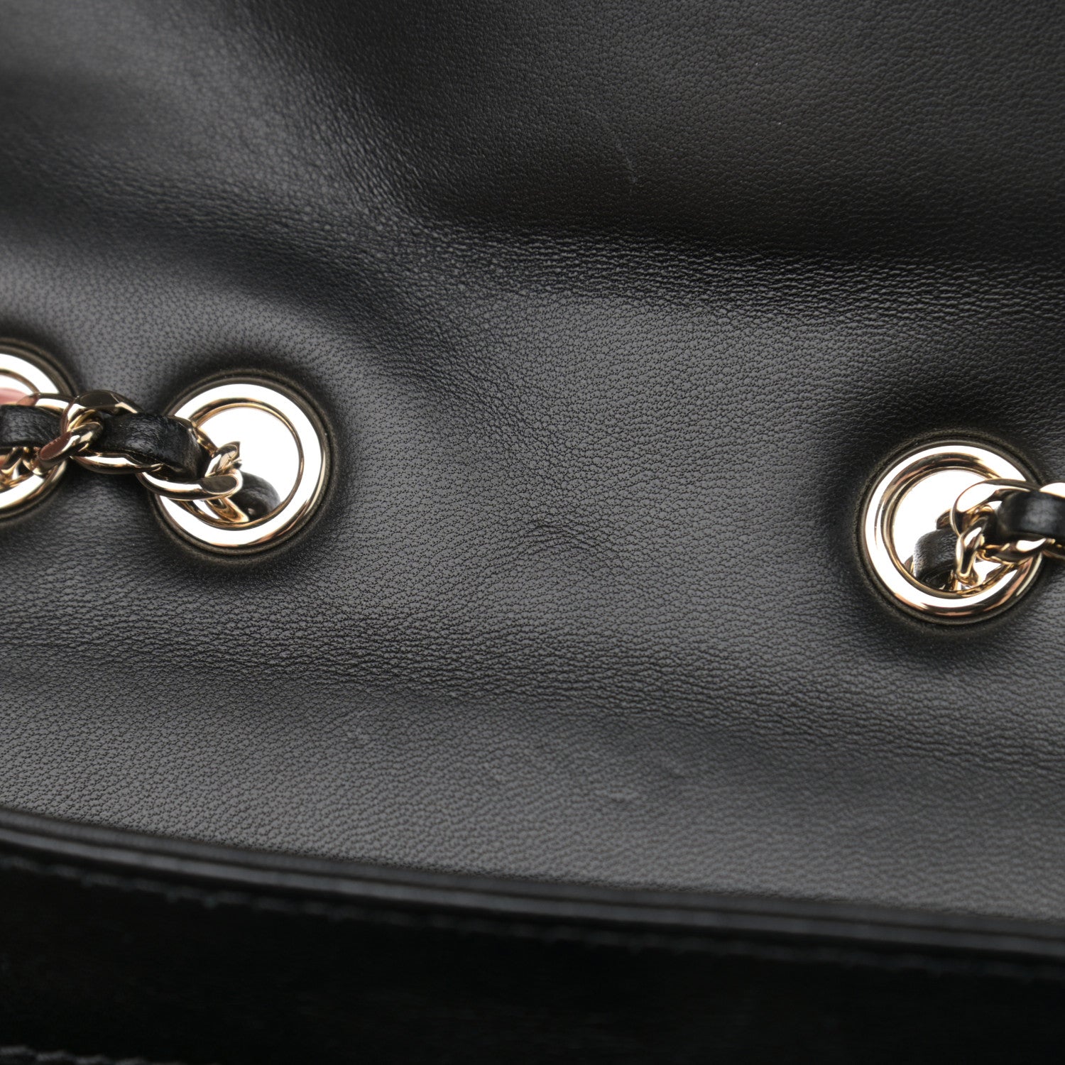 Chanel Lambskin Quilted Small Lovely Day Flap Black 12 of 12