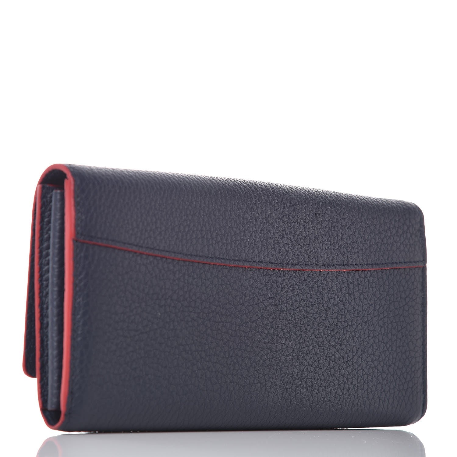 Louis Vuitton Taurillon Capucines Wallet Blue Marine 3 of 7