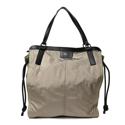 Burberry Nylon Buckleigh Packable Tote Bag Beige 2 of 13