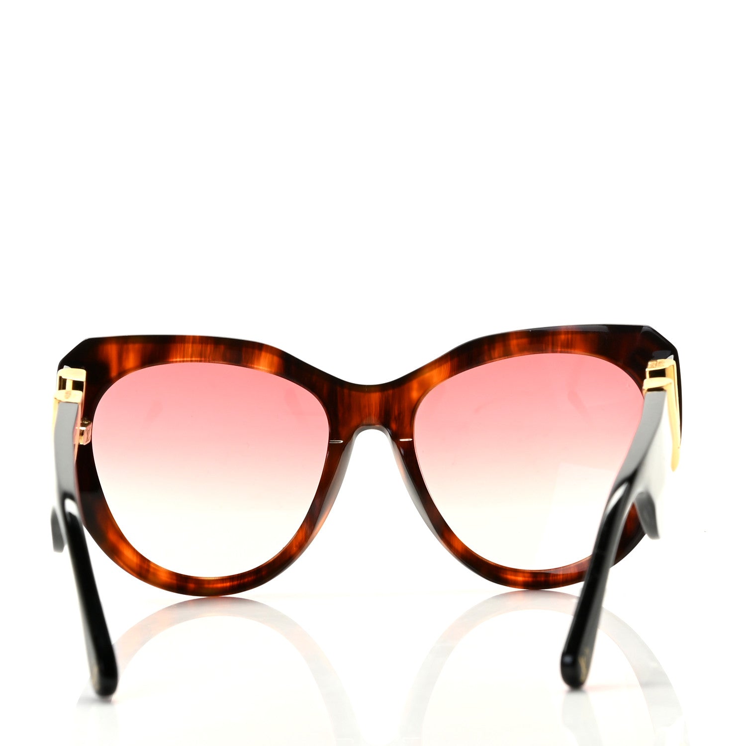 Louis Vuitton Acetate My Fair Lady Sunglasses Z2347W Tortoise 4 of 8