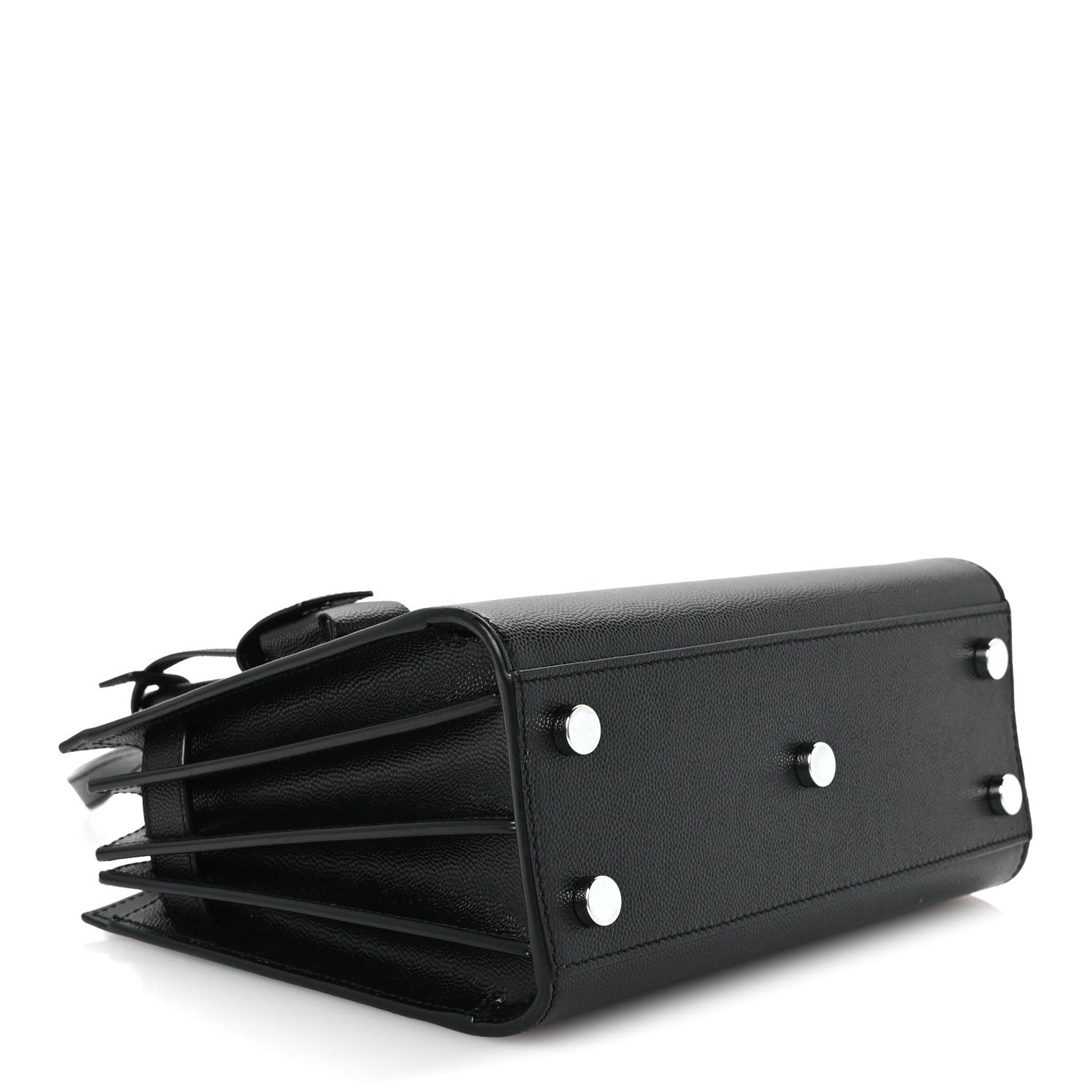 Saint Laurent Grain de Poudre Nano Sac De Jour Black 4 of 10