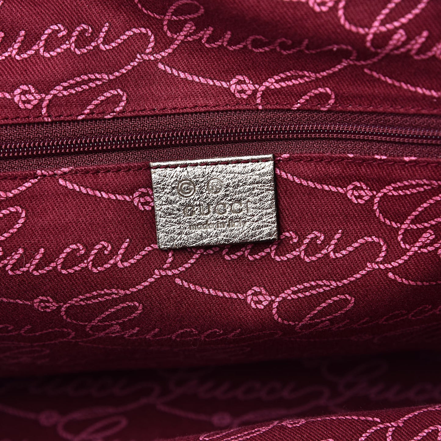 Metallic Guccissima Boston Gold