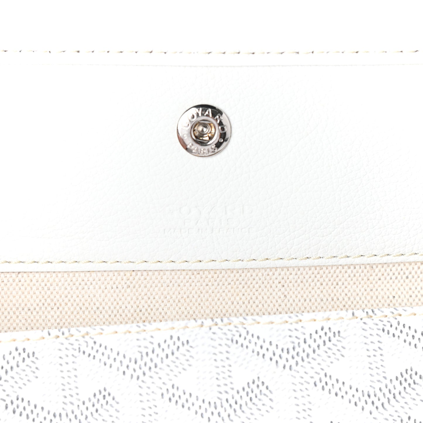 Goyardine Saint Louis GM White