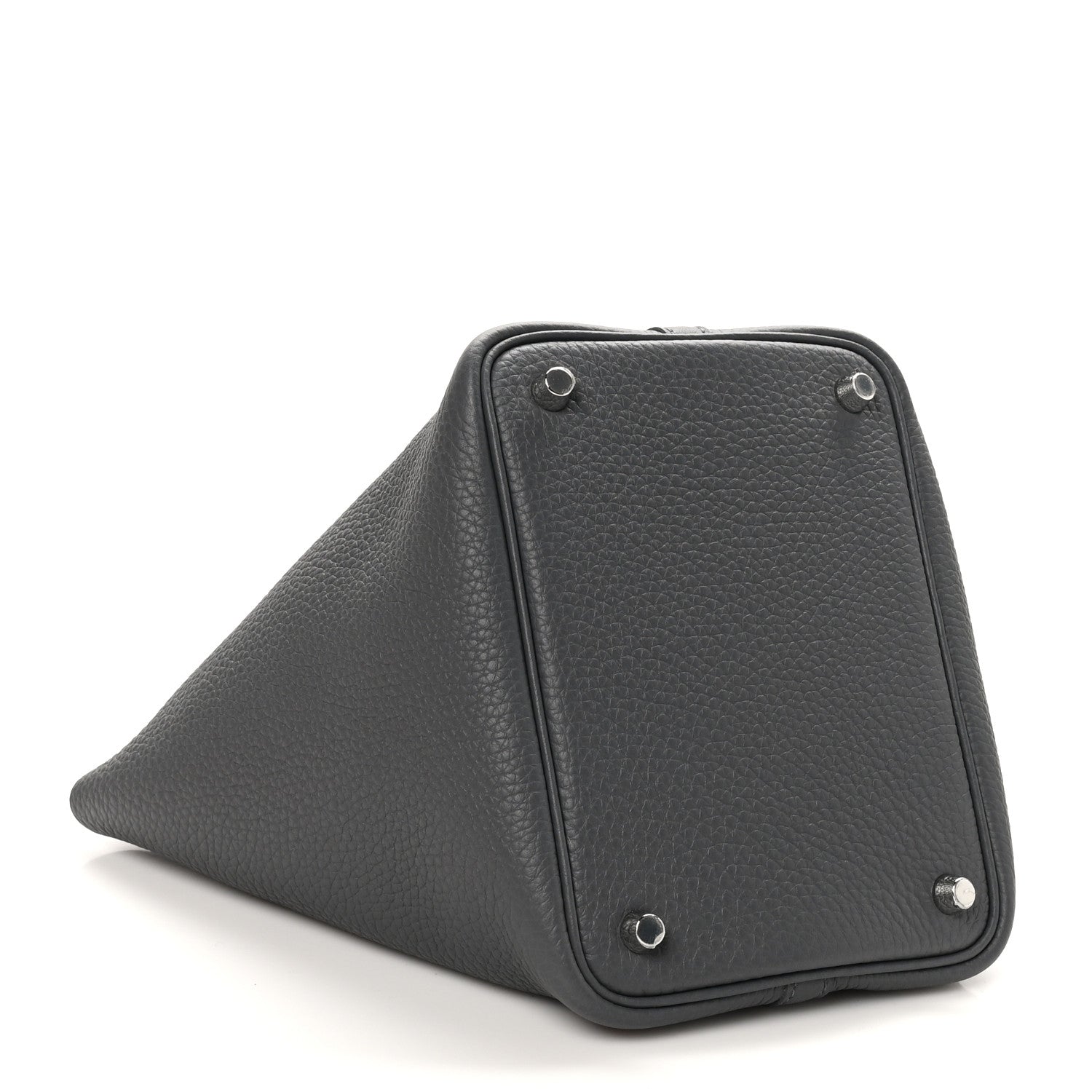 Hermes Taurillon Clemence Picotin Lock 18 PM Ardoise 4 of 11