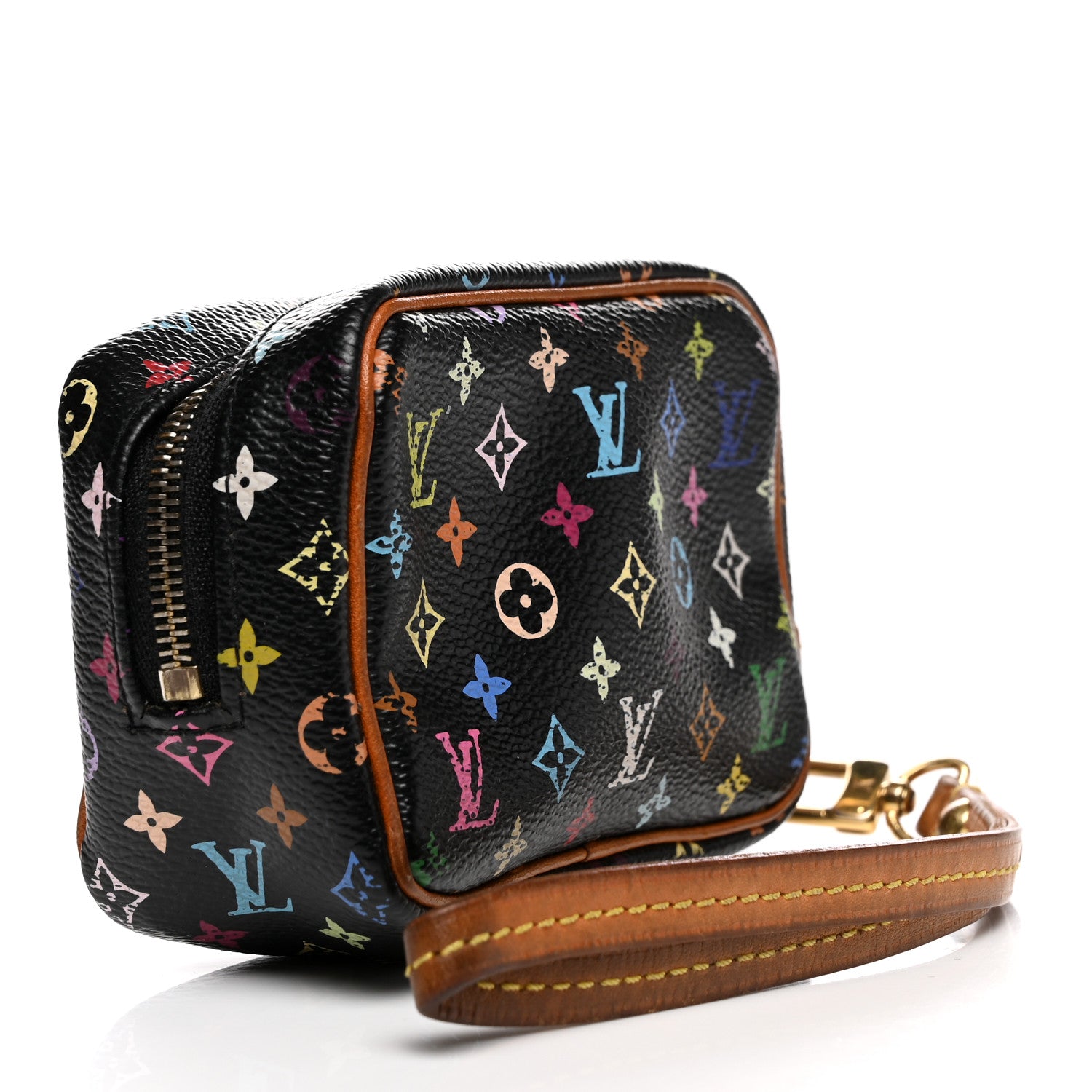 Louis Vuitton Monogram Multicolor Trousse Wapity Black 3 of 6