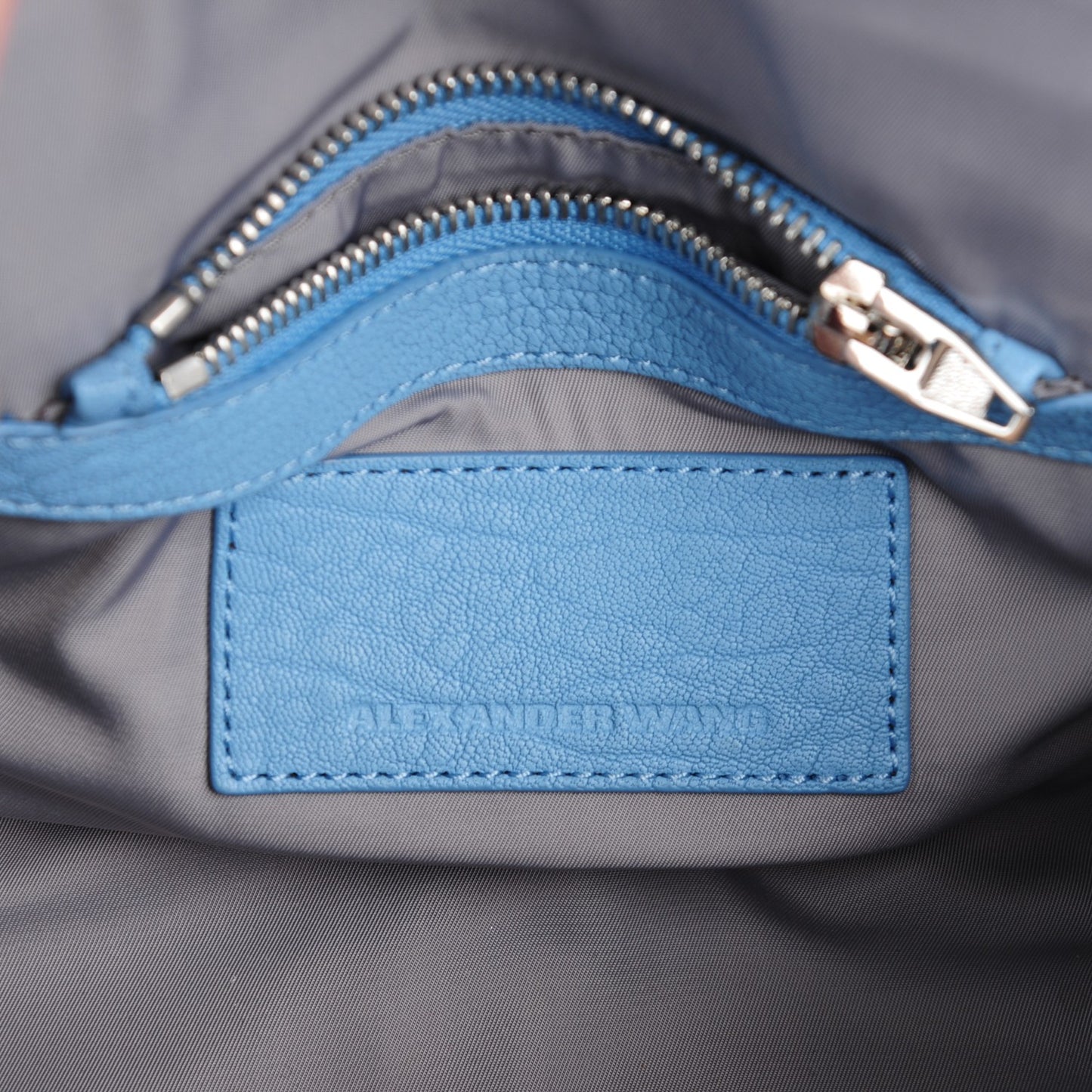 Pebbled Lambskin Mini Rockie Atlas Rhodium Hardware