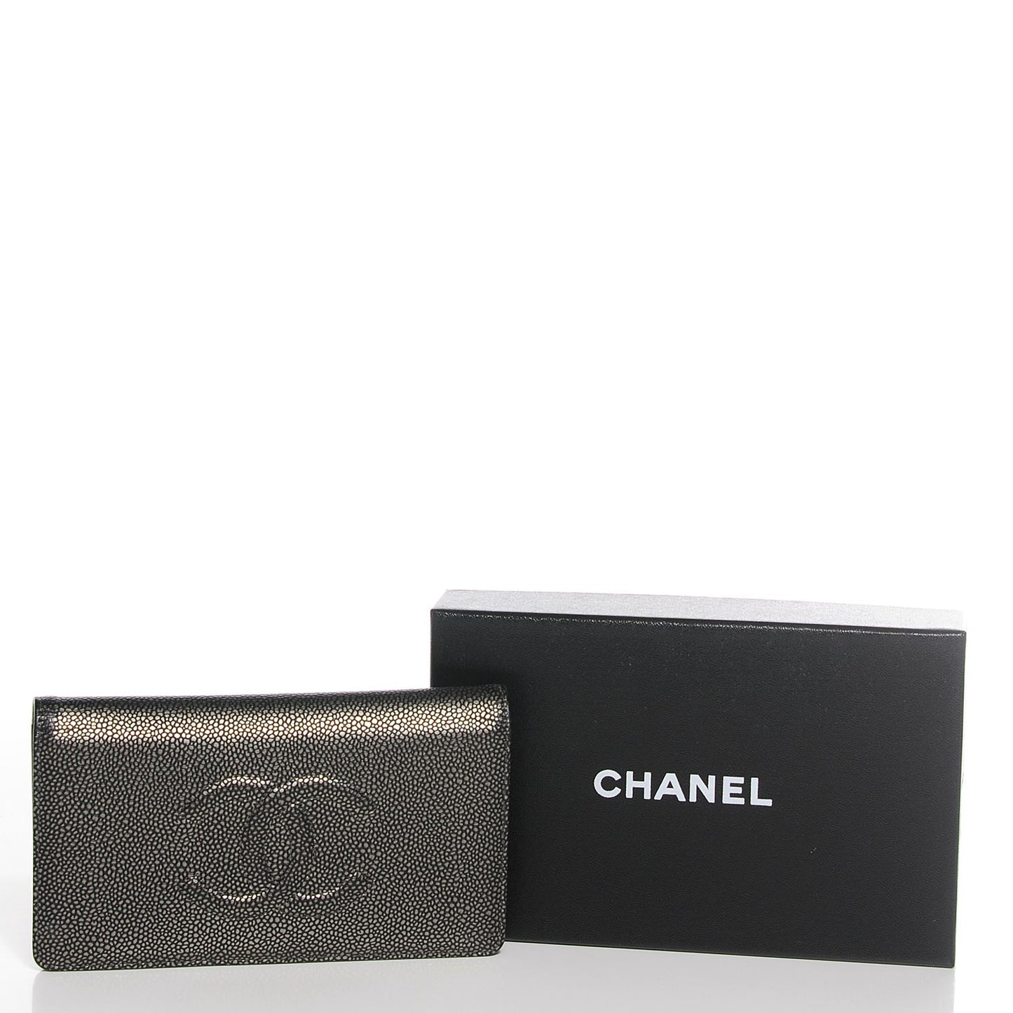 Caviar Yen Wallet Dark Silver