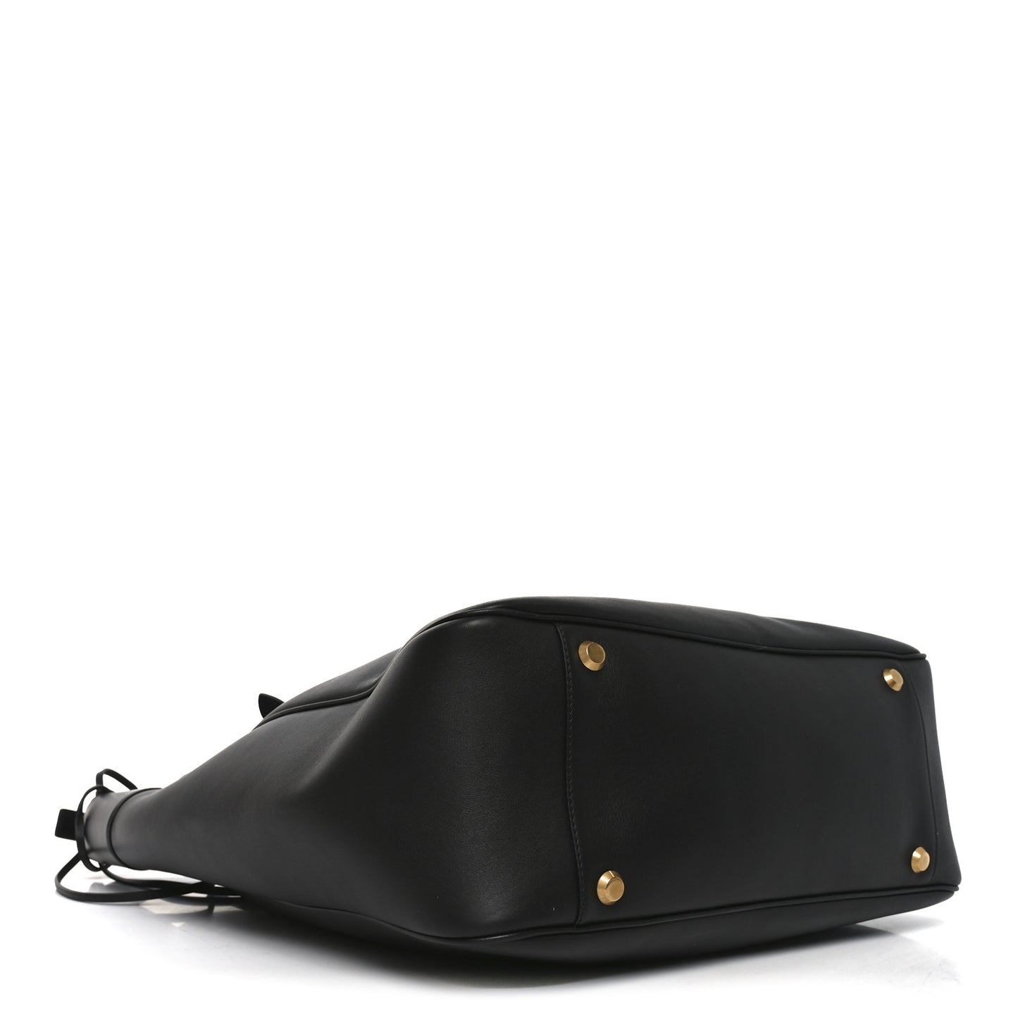 Smooth Calfskin Large Bel Air Hobo Black