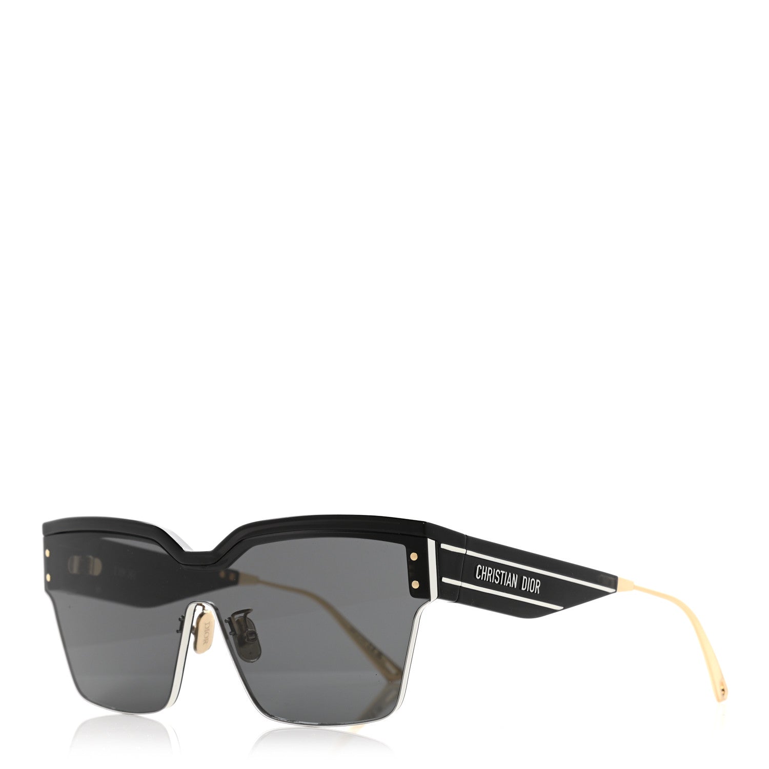 Christian Dior Oblique Diorclub M4U Mask Sunglasses Grey 1 of 9