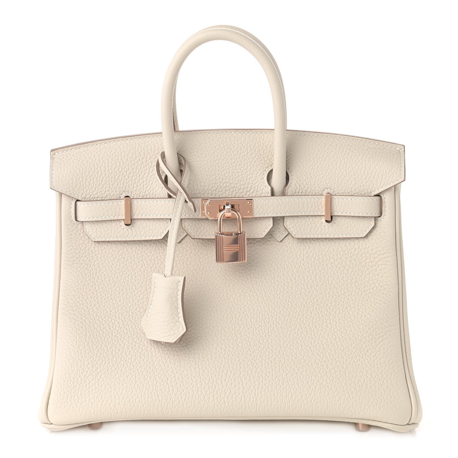 Hermes Togo Birkin 25 Craie 1 of 11