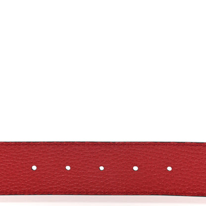 Gucci Calfskin 1973 Reversible Belt 85 34 Black Red 4 of 5