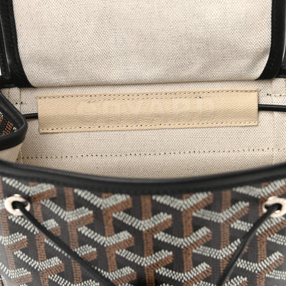 Goyard Goyardine Calfskin Mini Alpin Backpack Black 6 of 8