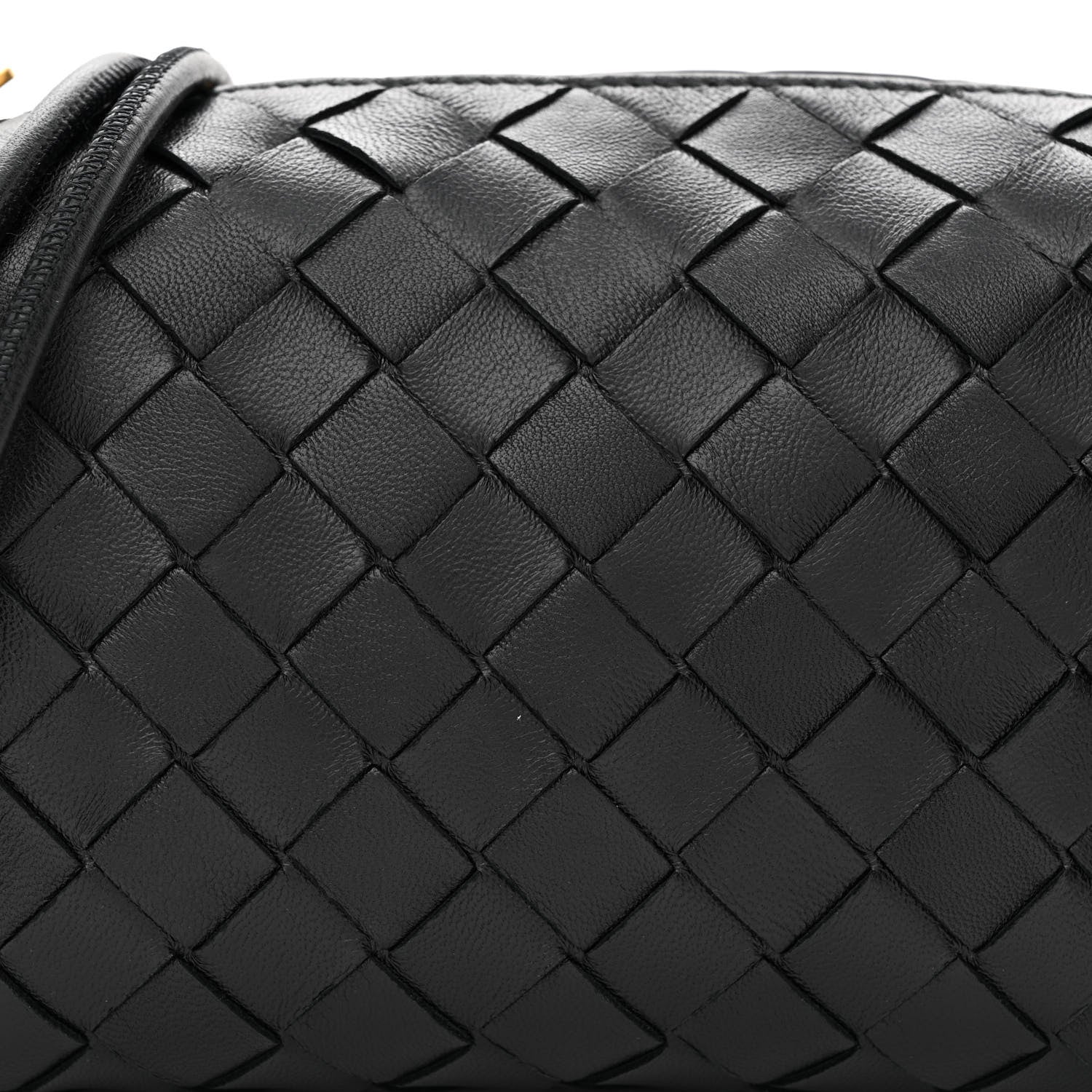 Bottega Veneta Nappa Intrecciato Mini Loop Camera Bag Black 8 of 10