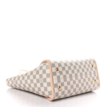 Louis Vuitton Damier Azur Propriano Rose Ballerine 4 of 8