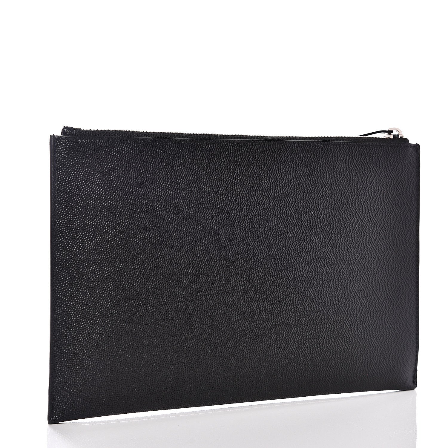 Saint Laurent Grain de Poudre Mini Tablet Holder Black 2 of 7